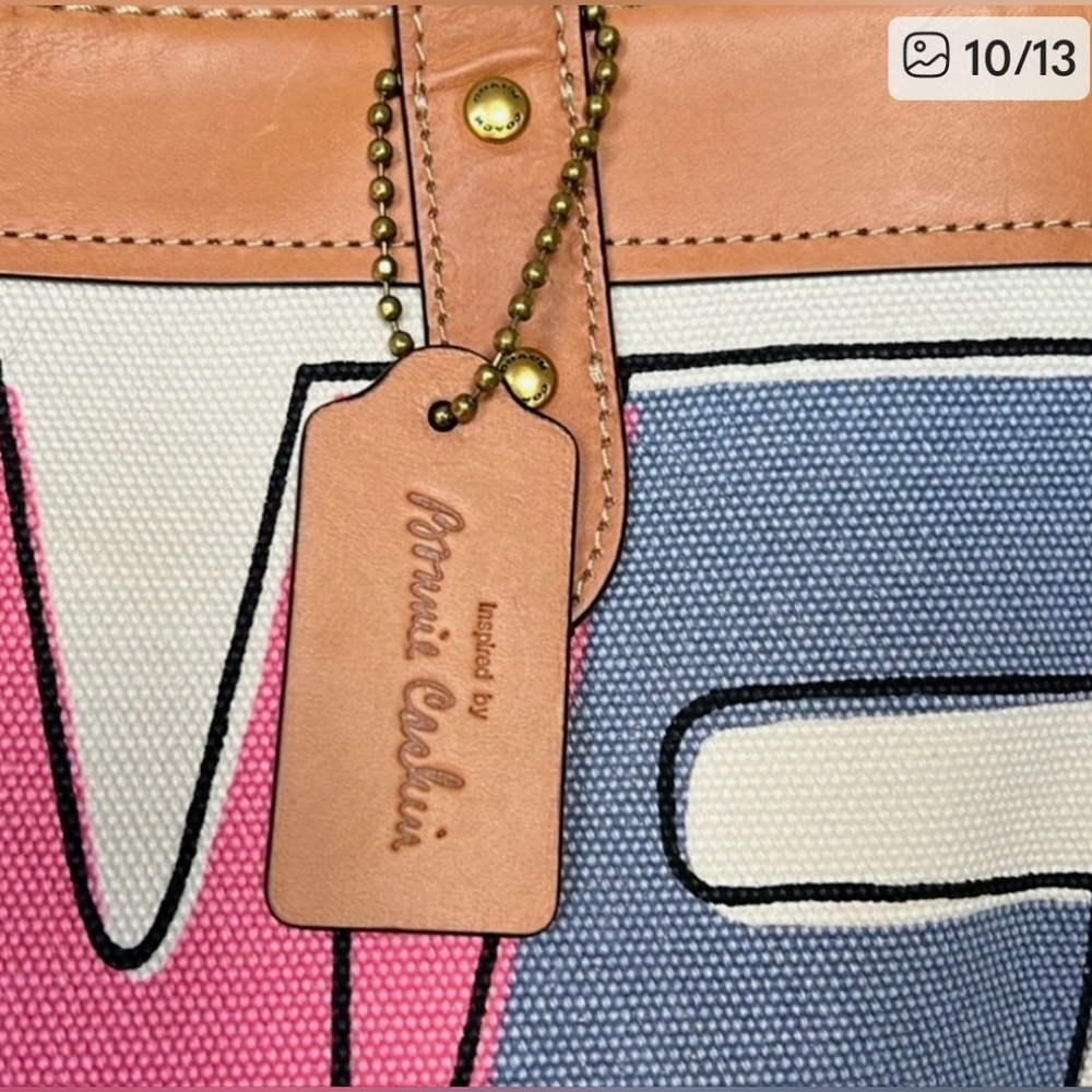 Coach Bonnie Cashin Tote Bag Limited Edition... SUPER RARE PIECE!!! - Picture 9 of 12